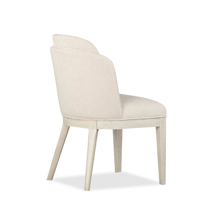 Lorelei Misty Cloud Upholstered Host Chair Two Pack