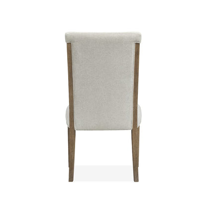 Plum Creek Sierra Brown Upholstered Side Chair Two Pack