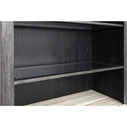 Plum Creek Ravenwood Black Display Cabinet