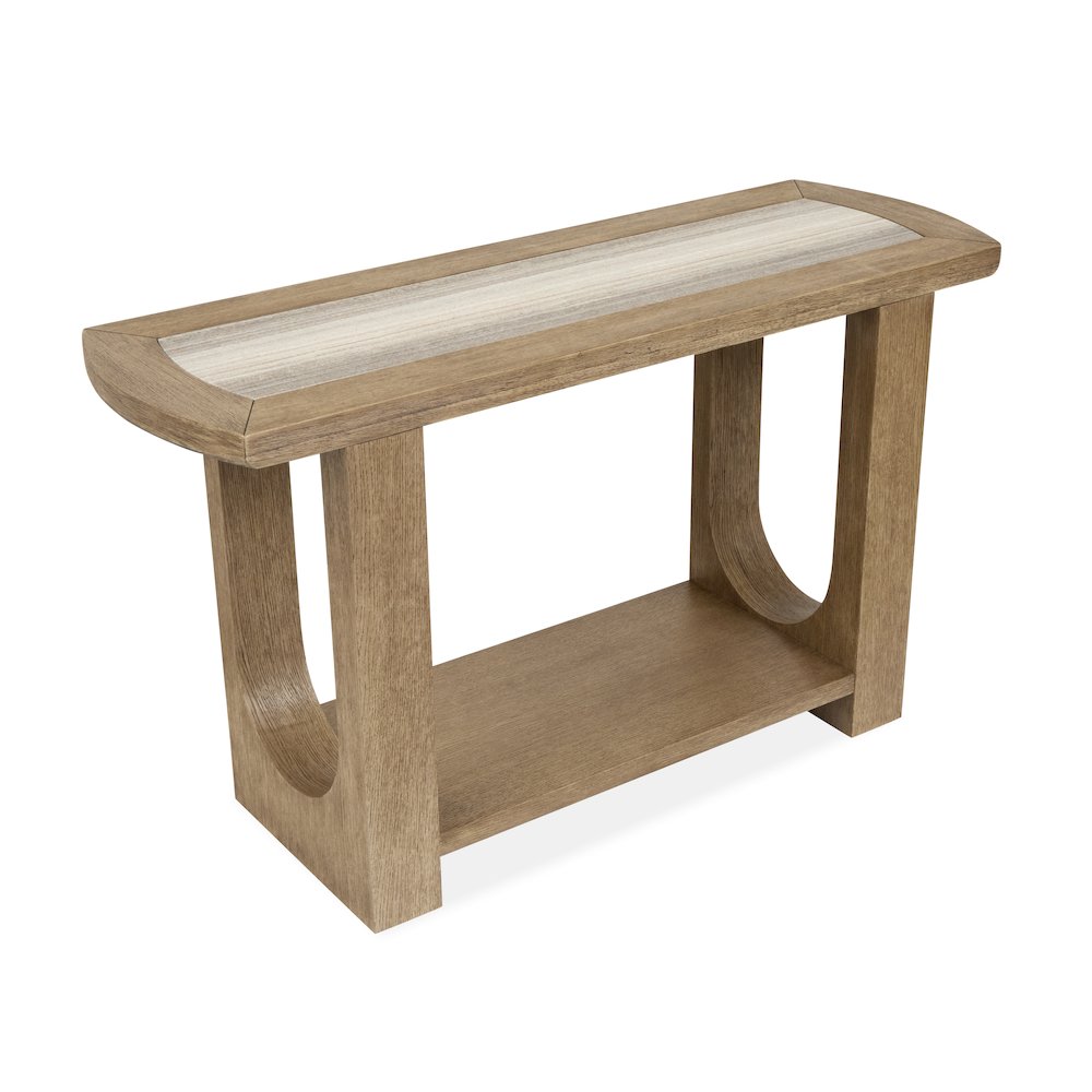 Bradford Riverbed Beige Rectangular Sofa Table