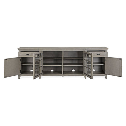 Paxton Place Dovetail Grey 90" Console