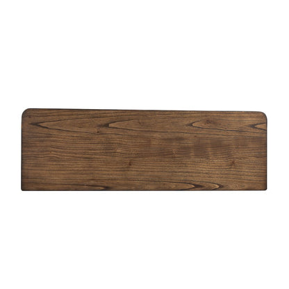 Hallie Milk Chocolate And Dark Chocolate Rectangular Sofa Table