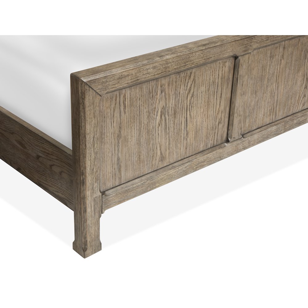Claremont Smokey Taupe Queen Panel Bed