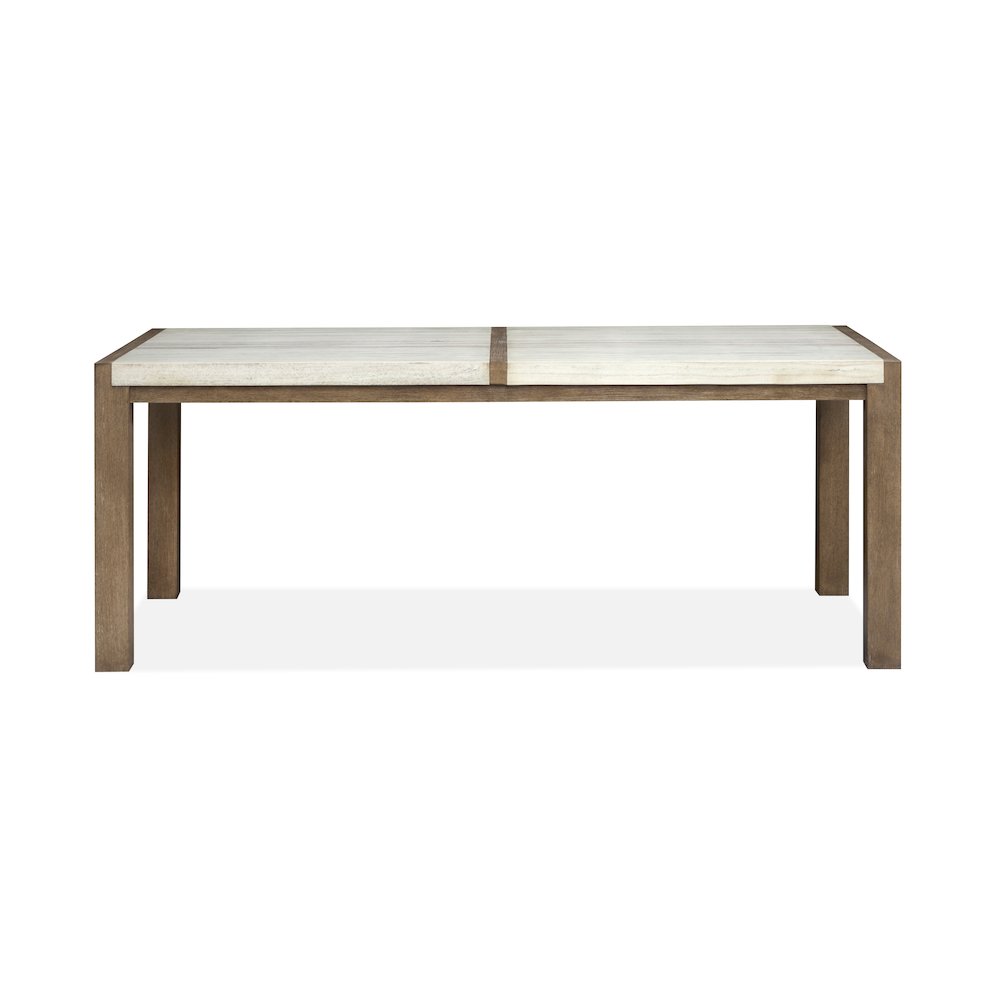 Plum Creek Sierra Brown Rectangular Dining Table