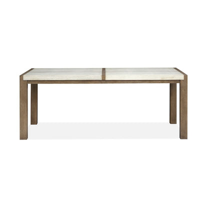 Plum Creek Sierra Brown Rectangular Dining Table
