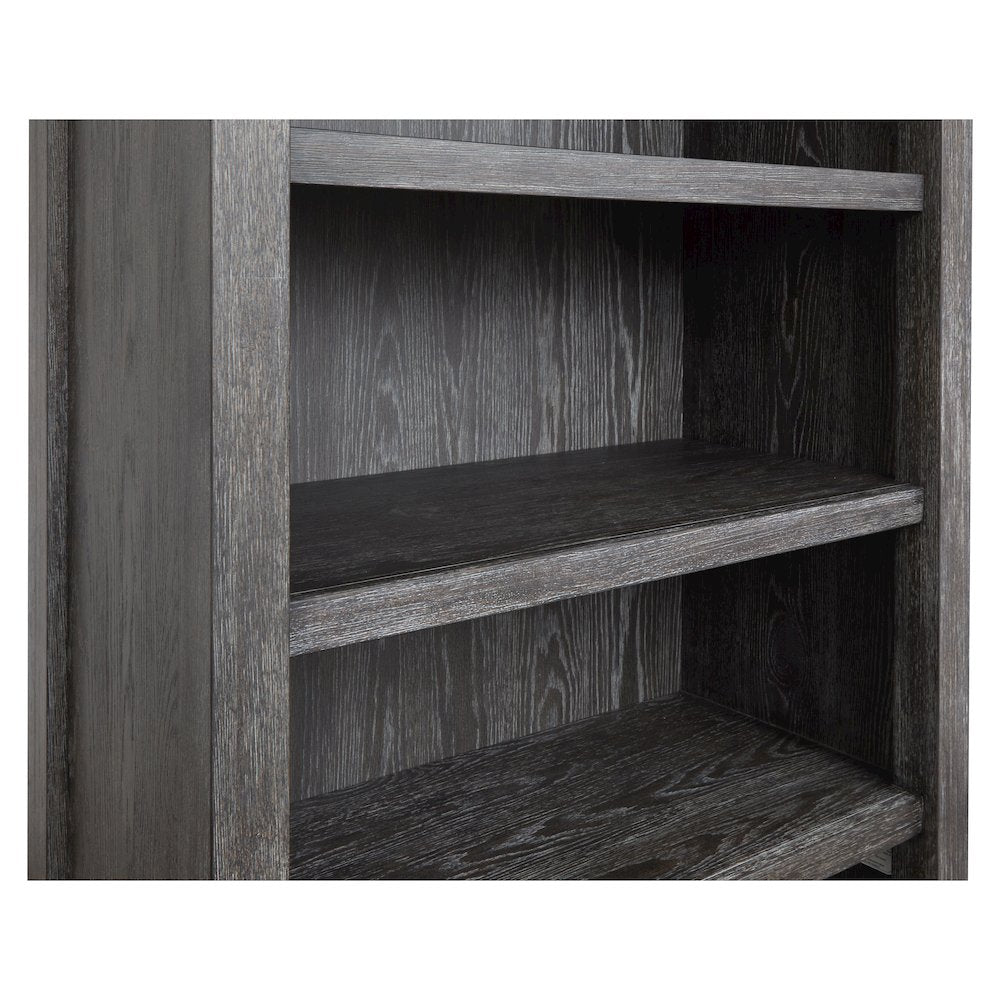Plum Creek Ravenwood Black Bookcase