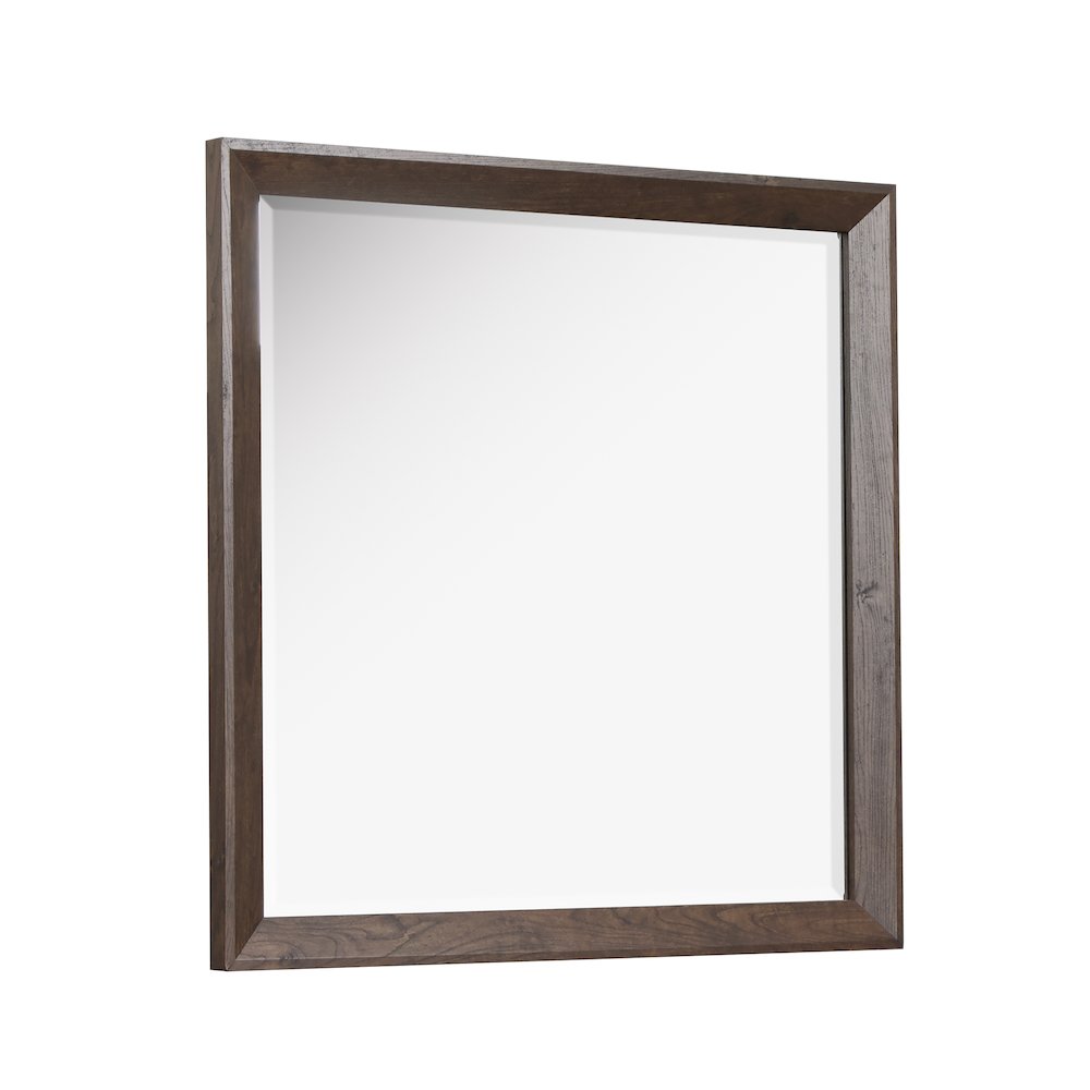 Llewellyn Columbian Walnut Dresser With Portrait Mirror
