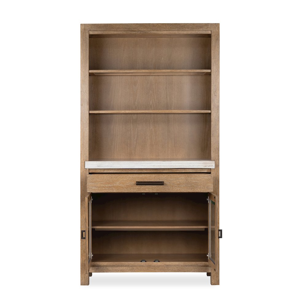Plum Creek Sierra Brown Display Cabinet