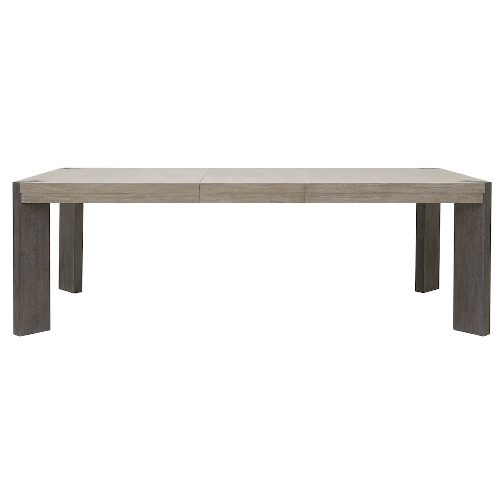Pulaski Anderson Park Moose Trail And Frontier Brown Leg Dining Table