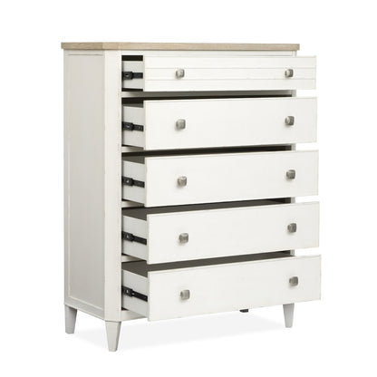 Echo Isles Sea Pearl And Driftwood Drawer Chest