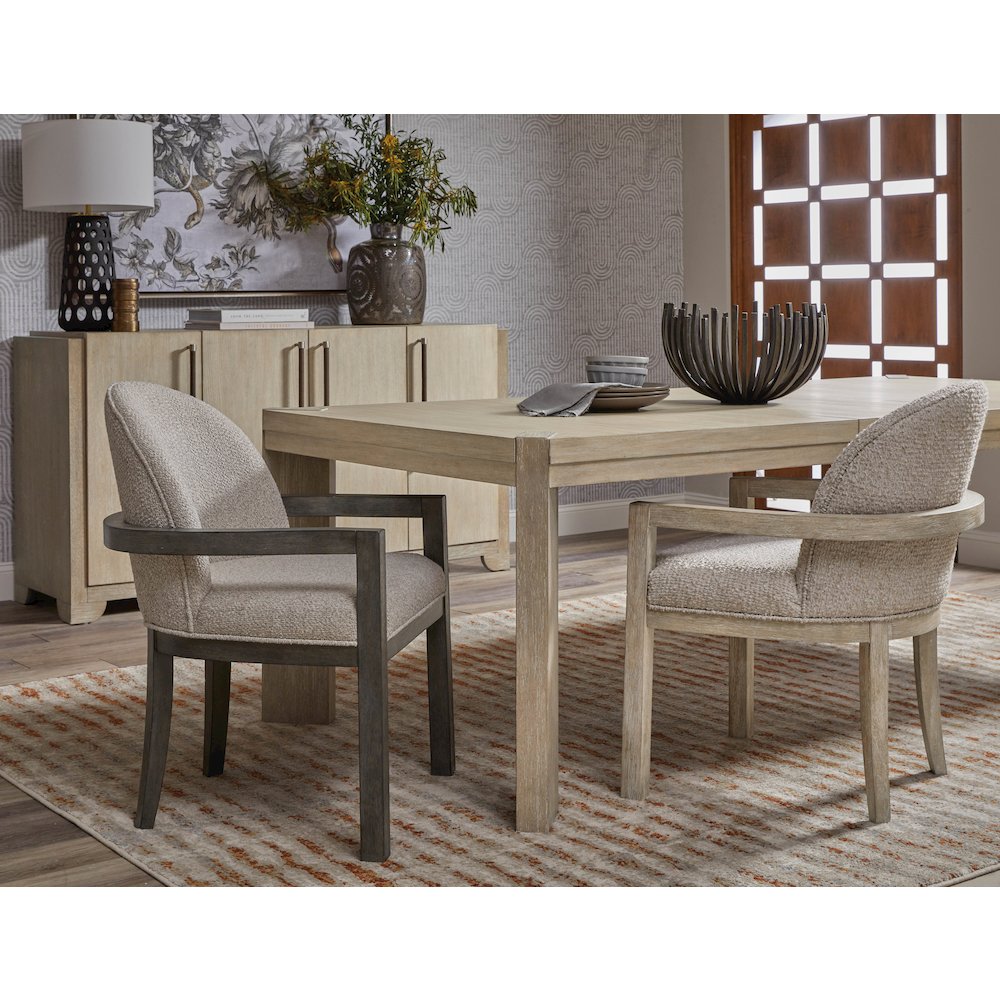 Pulaski Anderson Park Moose Trail And Frontier Brown Upholstered Host Chair