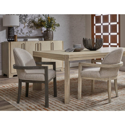Pulaski Anderson Park Moose Trail And Frontier Brown Upholstered Host Chair
