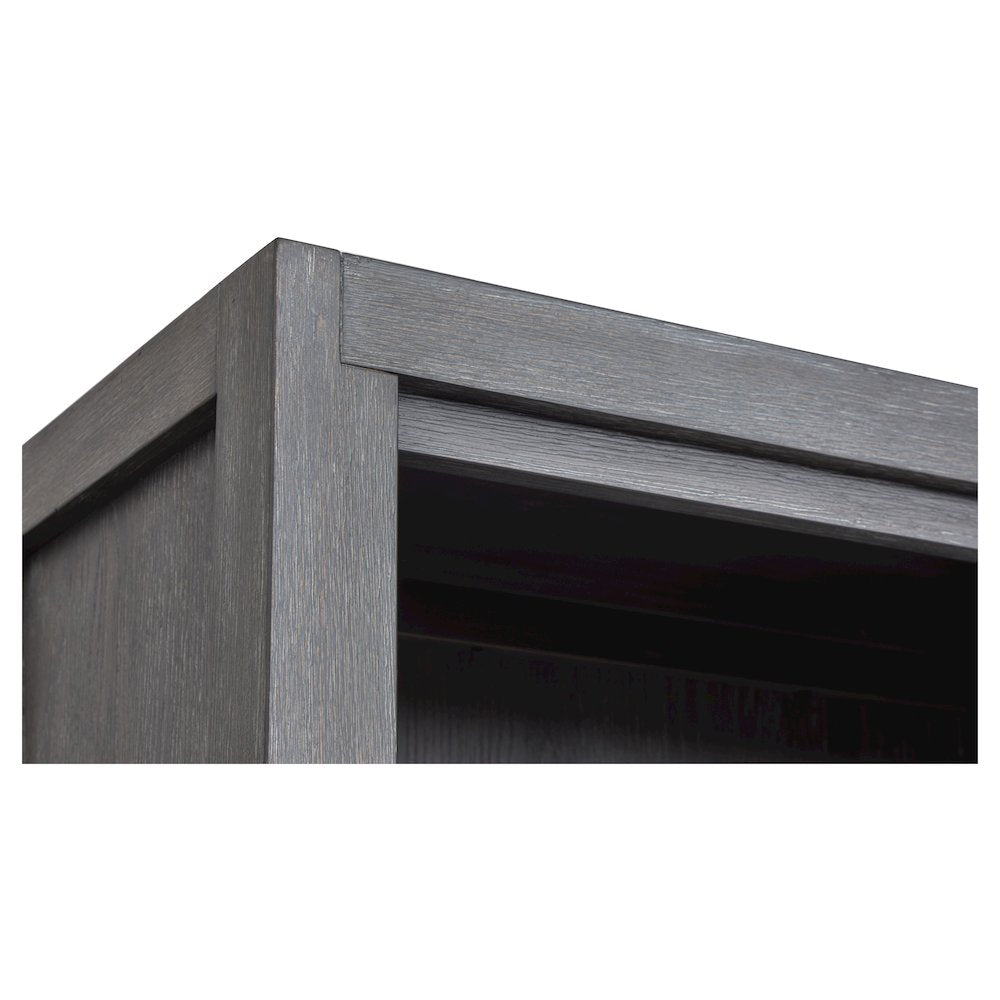 Plum Creek Ravenwood Black Bookcase