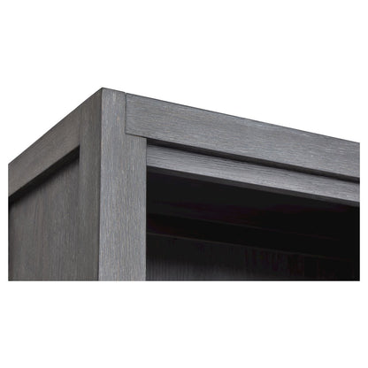 Plum Creek Ravenwood Black Bookcase