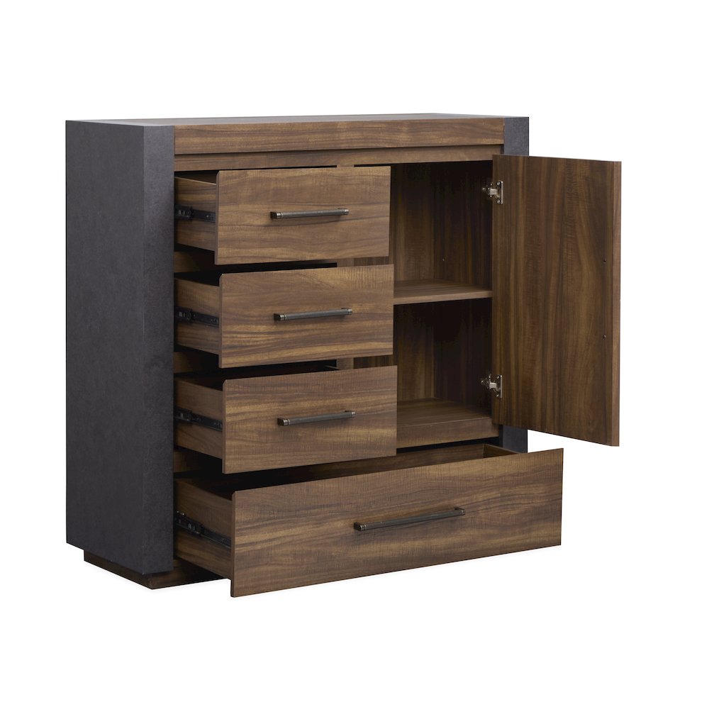 Jensen Tavern Brown Door Chest