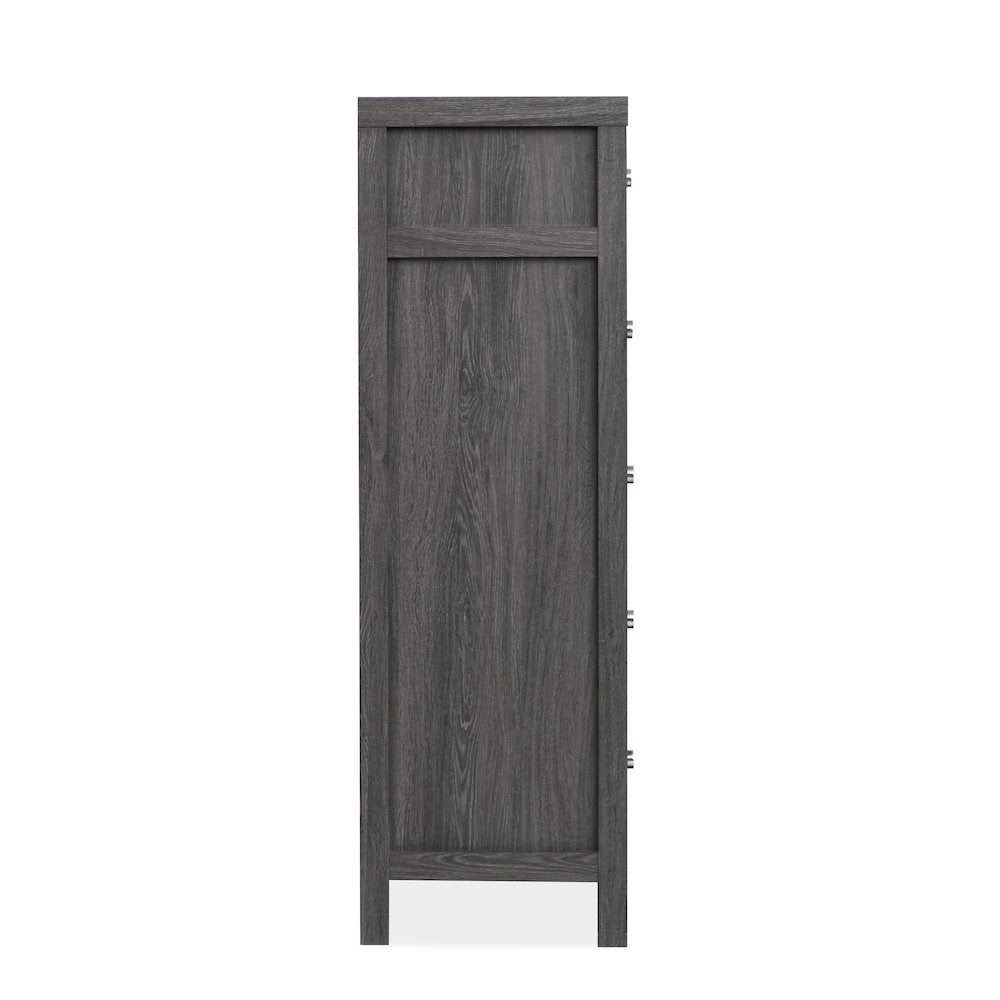 Merrifield Raisin Black Drawer Chest