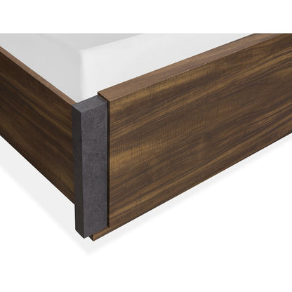 Jensen Tavern Brown Queen Panel Bed