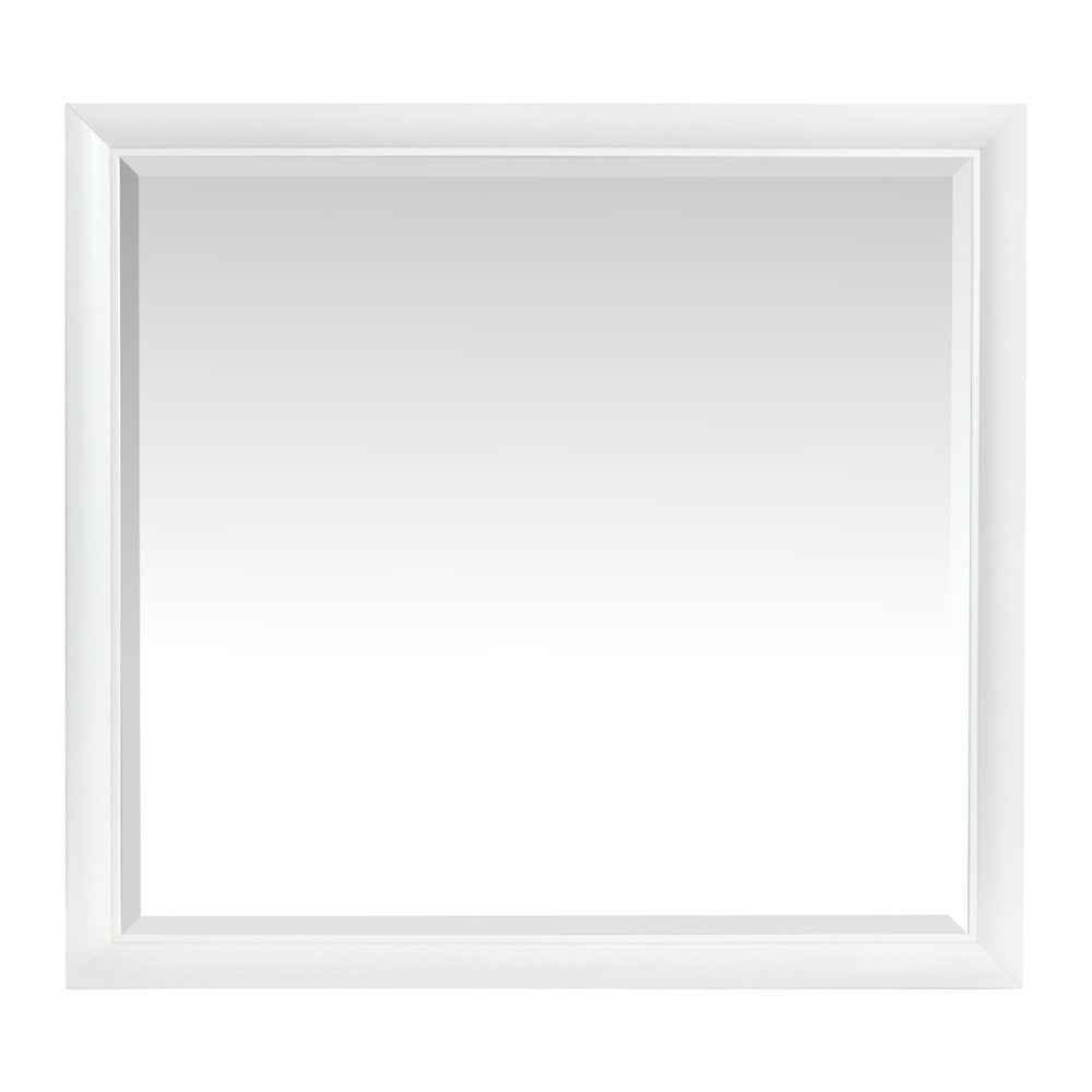Springhouse Whisper White Double Drawer Dresser With Landscape Mirror