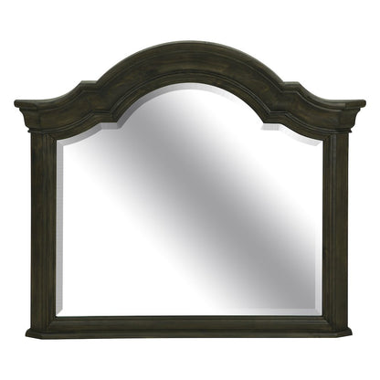 Bellamy Peppercorn Drawer Dresser With Shaped Mirror