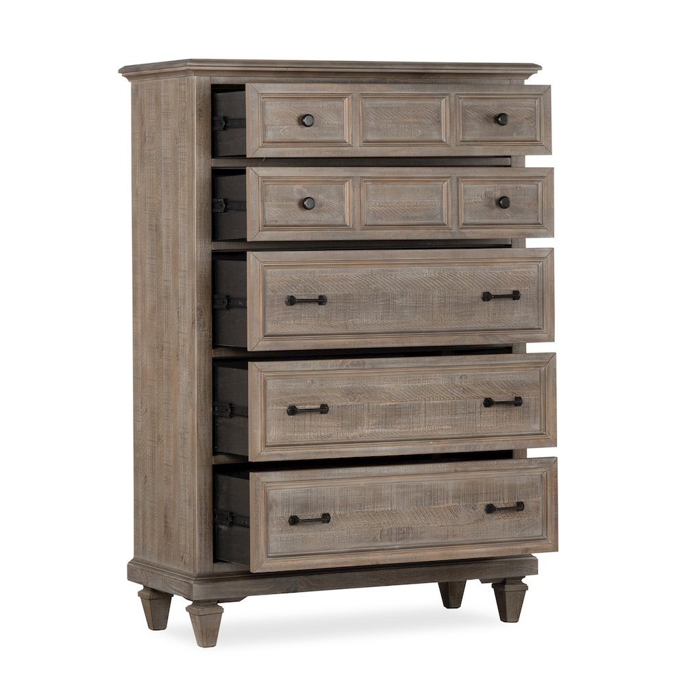 Lancaster Dovetail Grey Drawer Chest