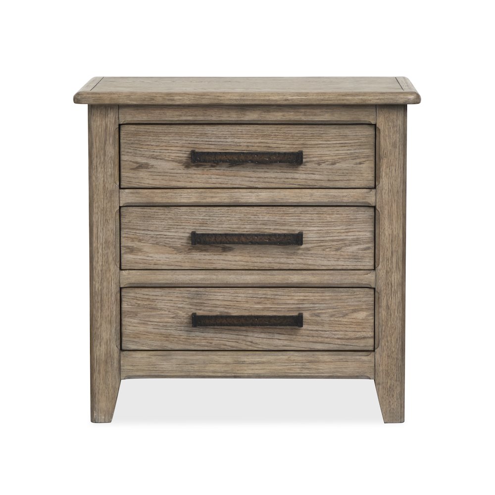 Claremont Smokey Taupe Drawer Nightstand