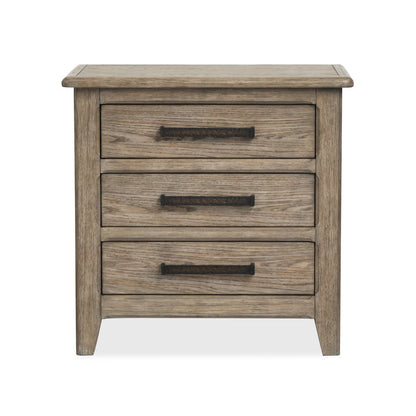 Claremont Smokey Taupe Drawer Nightstand