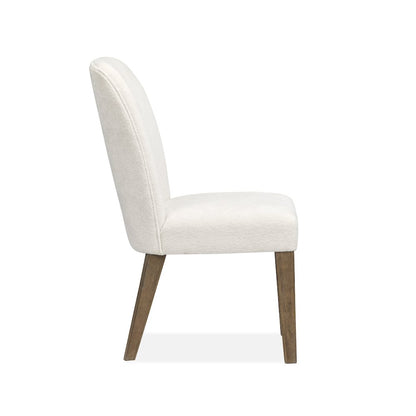 Westbourne Dark Umber Upholstered Host Chair Two Pack