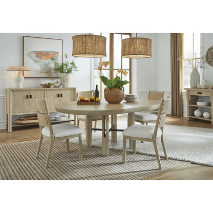 Sunset Cove Sanibel Brown Upholstered Side Chair Two Pack