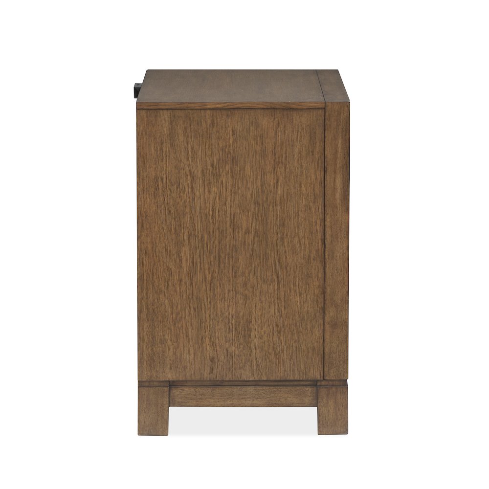 Callisto Bourbon Brown Drawer Nightstand