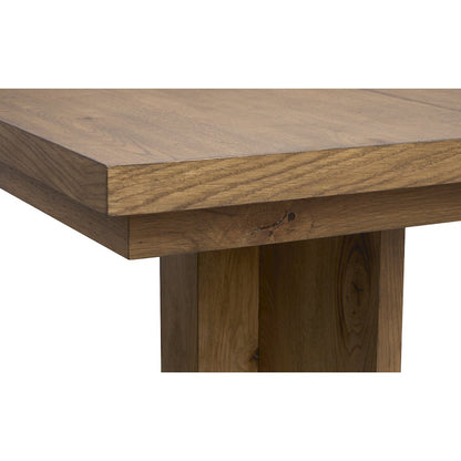 Marcel Harvest Brown Extendable Trestle Dining Table