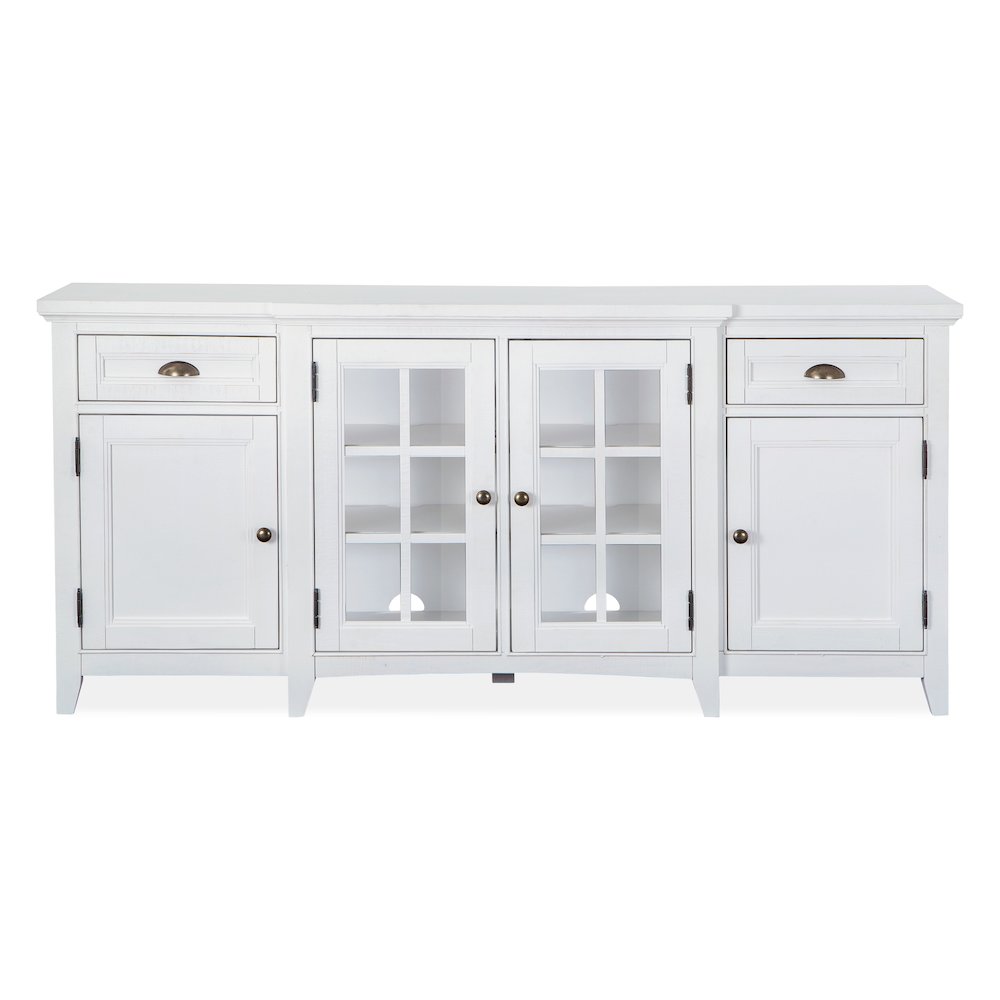 Heron Cove Chalk White 70" Console