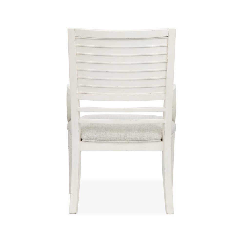 Echo Isles Sea Pearl And Driftwood Upholstered Arm Chair Two Pack