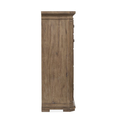 Adler Court Florentine Walnut Drawer Chest