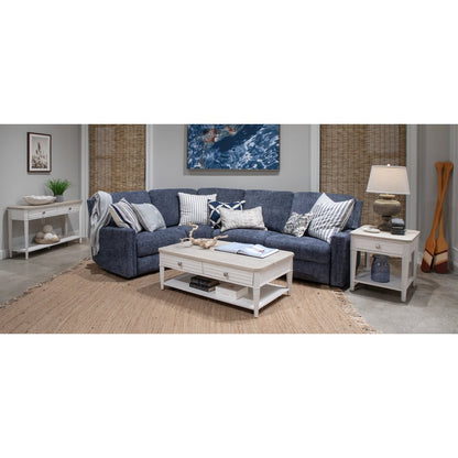 Echo Isles Sea Pearl And Driftwood Rectangular End Table