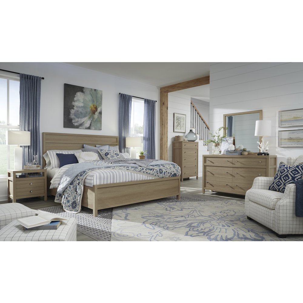 Merrifield Sandstone Beige Drawer Nightstand
