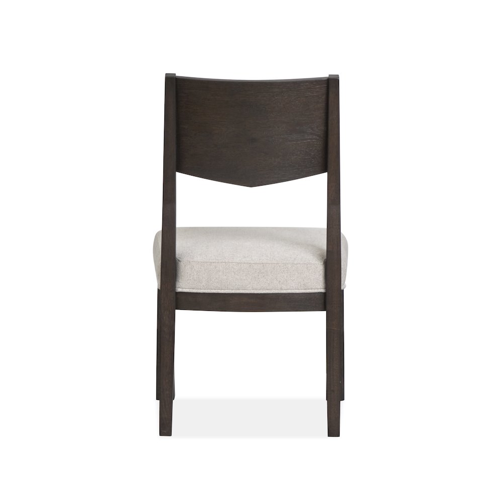 Tauren Coffee Bean Upholstered Side Chair Two Pack
