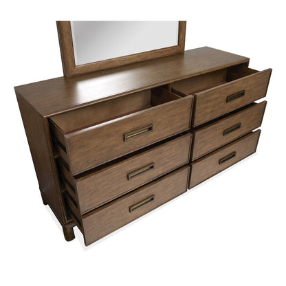 Ridgefield Russet Double Drawer Dresser