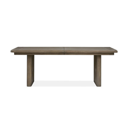 Westbourne Dark Umber Extendable Trestle Dining Table