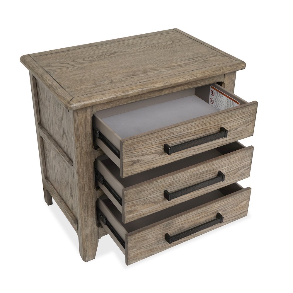 Claremont Smokey Taupe Drawer Nightstand