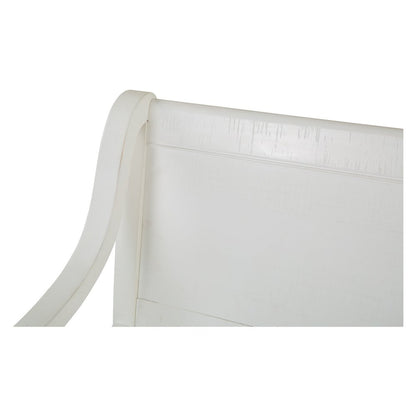 Heron Cove Chalk White And Dovetail Grey Bench