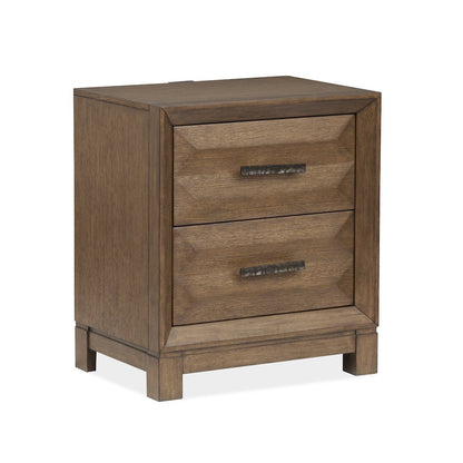 Callisto Bourbon Brown Drawer Nightstand