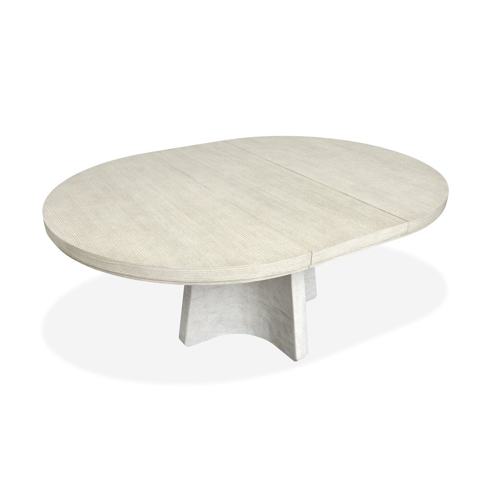 Lorelei Misty Cloud Extendable 54" Round Dining Table