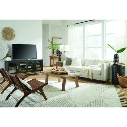 Lindon Coffee Bean Dark Small Console