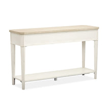 Echo Isles Sea Pearl And Driftwood Rectangular Sofa Table