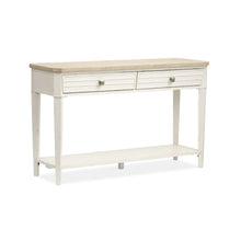 Echo Isles Sea Pearl And Driftwood Rectangular Sofa Table