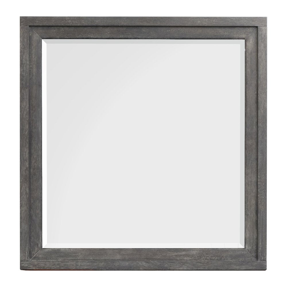 Kinsley Black Heron Dresser With Portrait Mirror