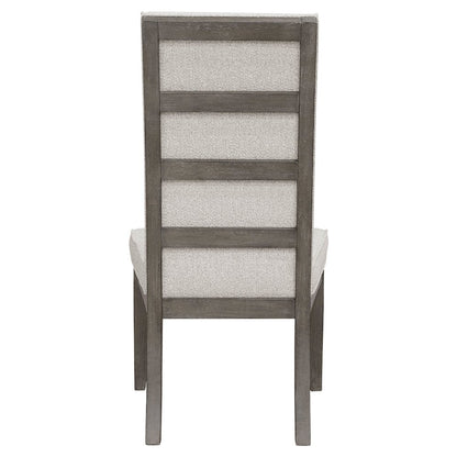 Pulaski Park Moose Trail And Frontier Brown Upholstered Side Chair Two Pack