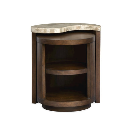 Mcpherson Burnt Umber Nesting End Table