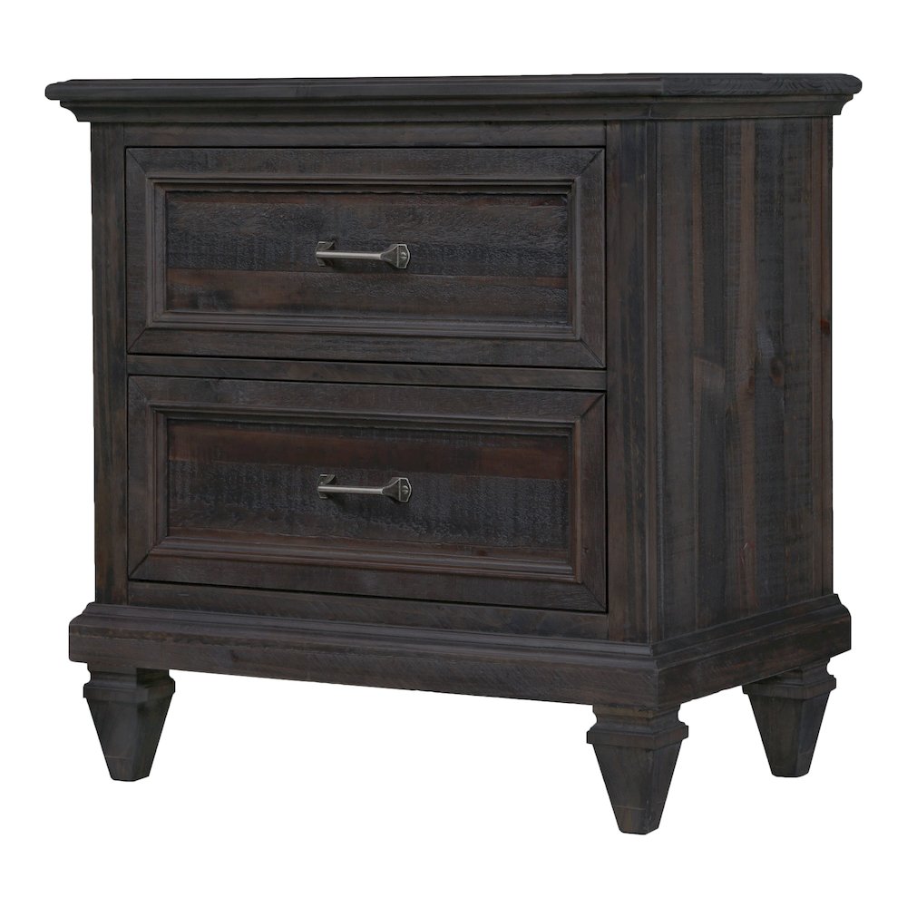 Calistoga Weathered Charcoal Drawer Nightstand
