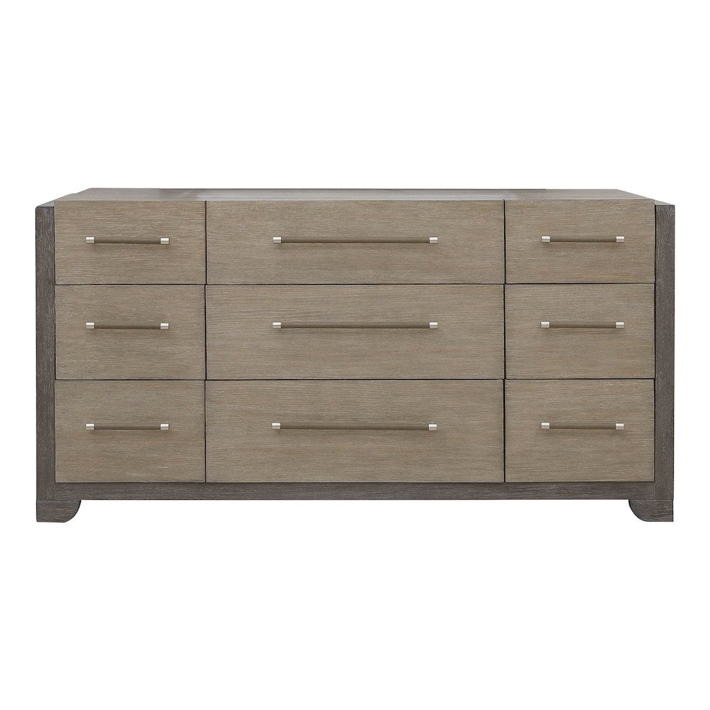 Pulaski Anderson Park Moose Trail And Frontier Brown 9 Drawer Dresser